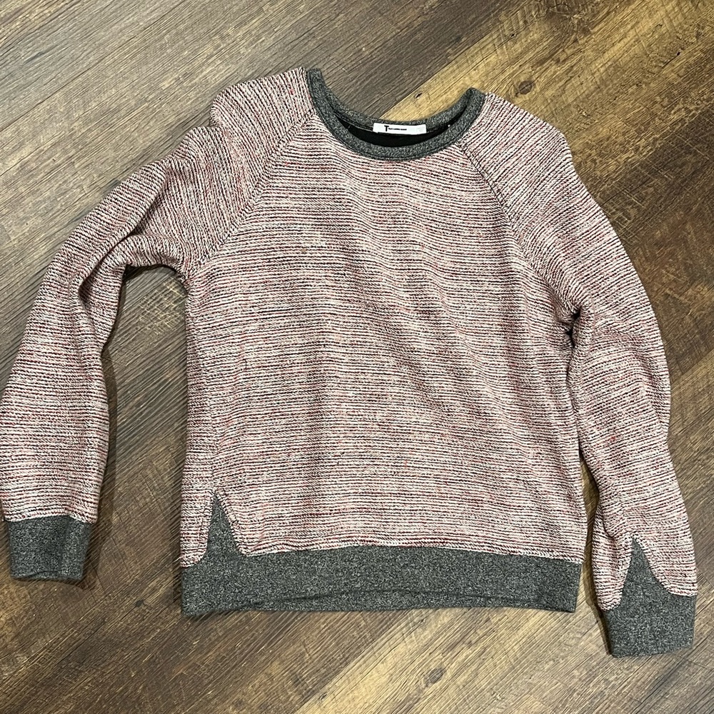 Alexander Wang Red Striped Sweater
